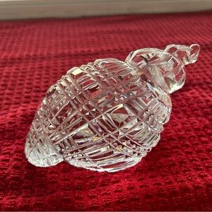 Beautiful Waterford Crystal Nautilus Shell